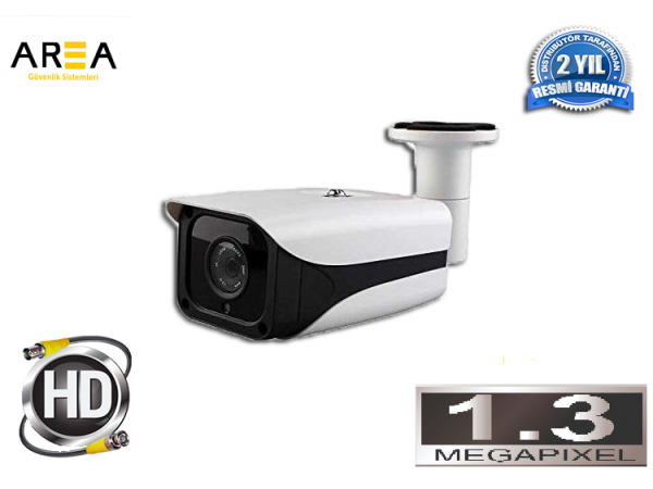 1.3 MP DIŞ MEKAN METAL KASA GÜVENLİK KAMERASI