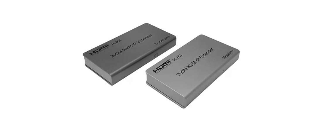HDTV 200METRE Hdmı+Usb+Ir To Cat6 Kvm Extender