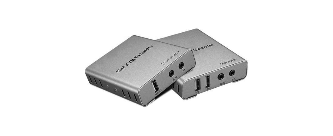 HDTV 60METRE Hdmı+Usb+Ir To Cat6 Kvm Extender 1080p