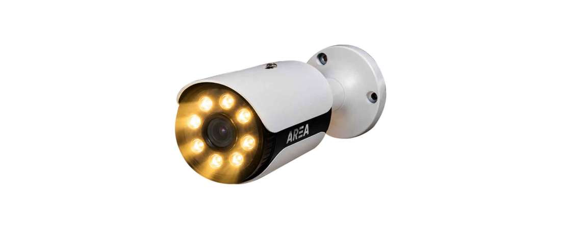 5 Mp Sony Lens 1080p Ahd Warm Led Işıklı Dış Mekan 8 Ledli Metal Kasa Yeni Nesil Güvenlik Kamerası