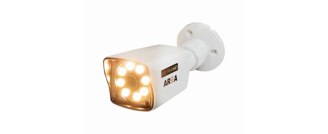 5 Mp 1440 Ultra HD Ahd WarmLed Işıklı Dış Mekan 8 WarmLed Full HD Güvenlik Kamerası