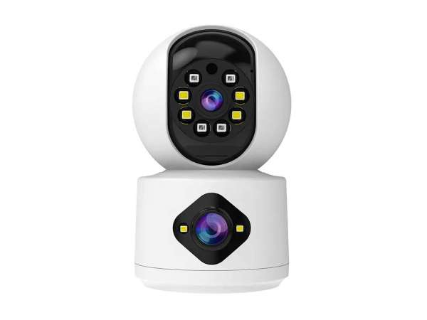 4Mp Çift Kameralı Bebek Hayvan Wifi Ev Güvenlik Kamerası - İcsee