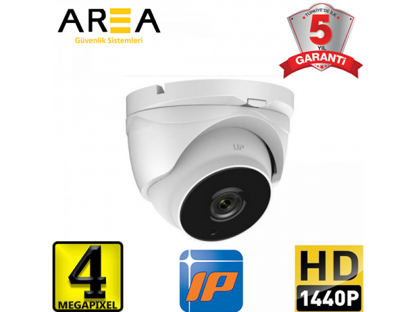 İP 1440  DOME CAM 4.0MP 3,6M AR-514 İPO POE