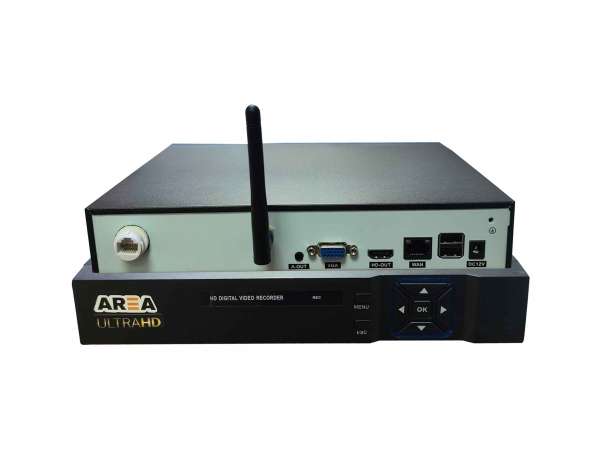 10 Kanal 8 Mp 4K Destekli Dahili Sim Kart Mödüllü NVR Kayıt Cihazı