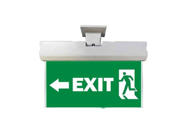 Işıklı Şarjlı Acil Exit Yönlendirme Tabelası - Masfallı - Zincir Destekli - Özel Tasarım5