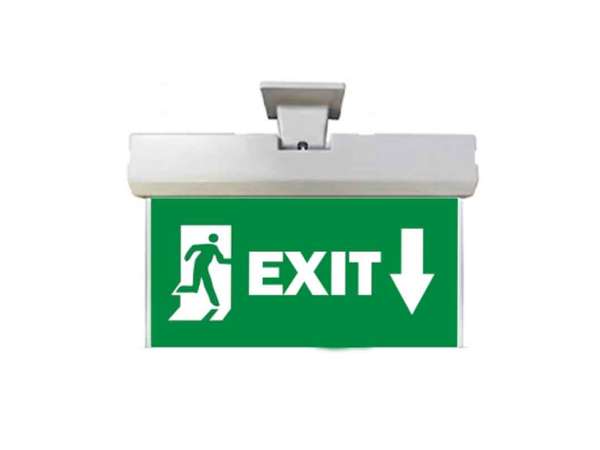 Işıklı Şarjlı Acil Exit Yönlendirme Tabelası - Masfallı - Zincir Destekli - Özel Tasarım14