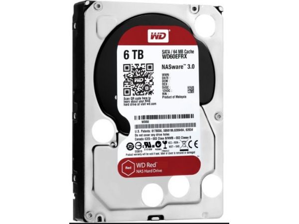 6TB Western 3.5 İNÇ 7/24 Güvenlik Harddiski