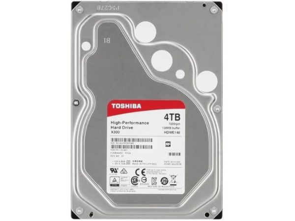 4 TB TOSHIBA 3.5'' GÜVENLİK HARD DİSKİ