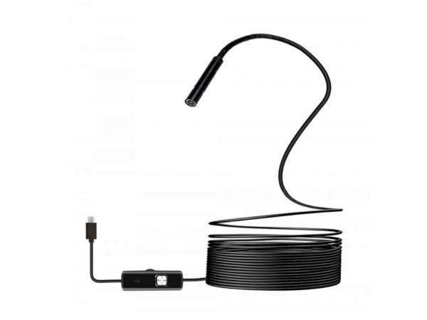 5 Metre Işıklı Anroid Uyumlu Yılan Kamera