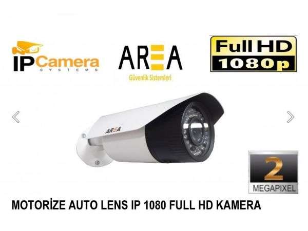 Motorize Lens Ip 2MP 1080 Hd Kamera