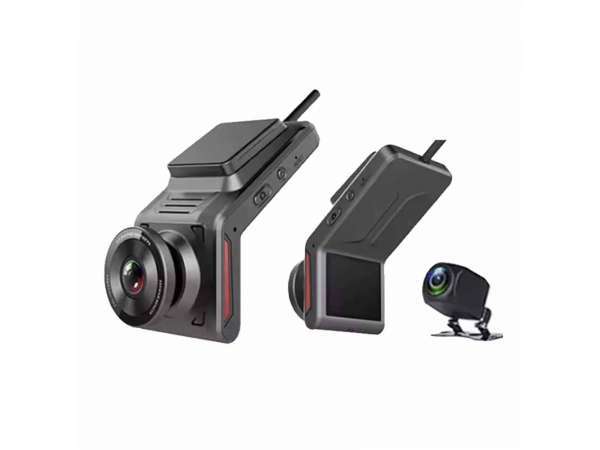 4K Full HD İKİ Kameralı Hafıza Kartına Kayıtlı Araç Kamerası