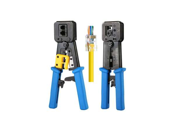 Yeni Nesil RJ45 Pense Sıkma Pensesi RJ11 RJ12 RJ45 Ethernet Konektörü Sıkma Kesme Soyma