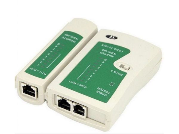 NETWORK RJ45+RJ11 KABLO TEST CİHAZI + KILIF