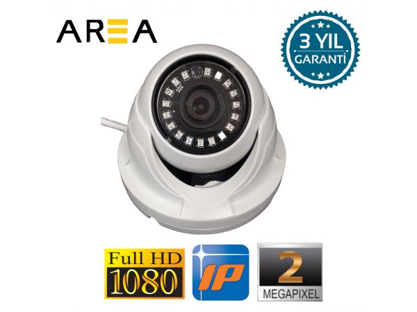 2 MP METAL KASA IP DOME GÜVENLİK KAMERASI