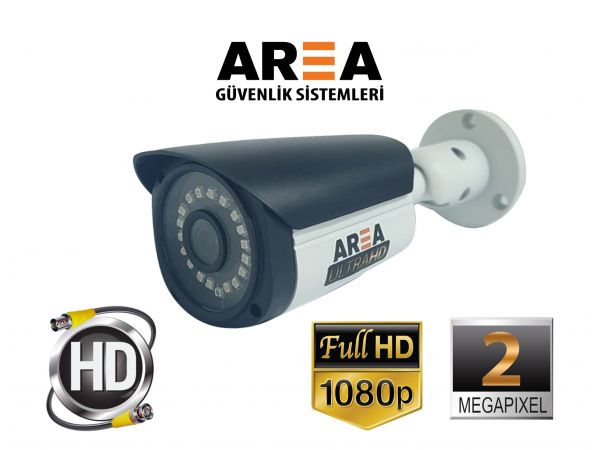 2 MP AHD BULLET DIŞ MEKAN GÜVENLİK KAMERASI