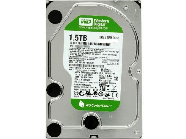 Western Digital 3.5 İNÇ 1.5 TB HARDDİSK