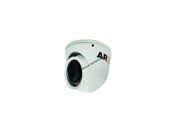 1200 TVL ANALOG 2.8MM 12 LED MİNİ DOME METAL KASA ARAÇ KAMERASI AR-2163