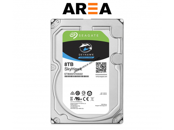 8 TB Seagate 3.5" 7/24  Capacity ST8000NM0055 SATA 3.0 7200 RPM Hard Disk