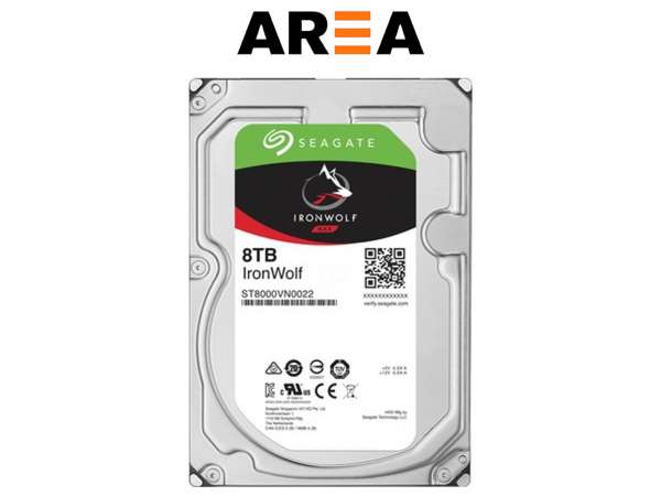 8TB SEAGATE 3.5" 7/24 7200 256M RV NAS ST8000VN004 IRONWOLF