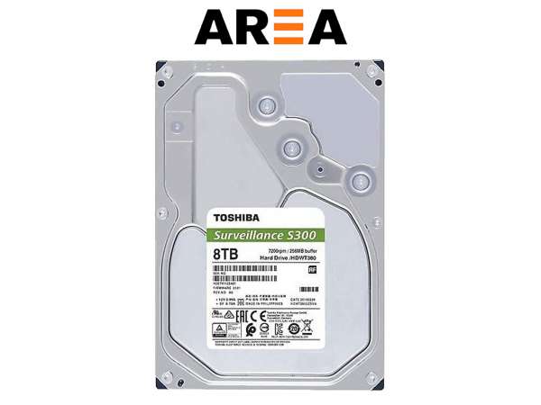 8TB TOSHİBA S300 HDWT380UZSVA 7200 RPM 256 MB 3.5" SATA 3 HDD