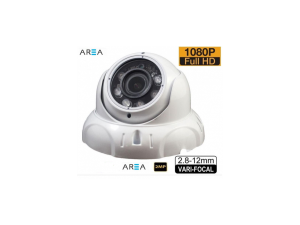 2 MP 1080P  6 Atom Led 2.8 MM -12MM  Varifocal Lens Dome Kamera AR-279